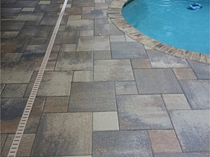Natural Stone Paver Pool Decks, Spring Hill, FL